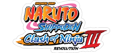 Naruto Shippuden: Clash of Ninja Revolution 3 logo for Wii